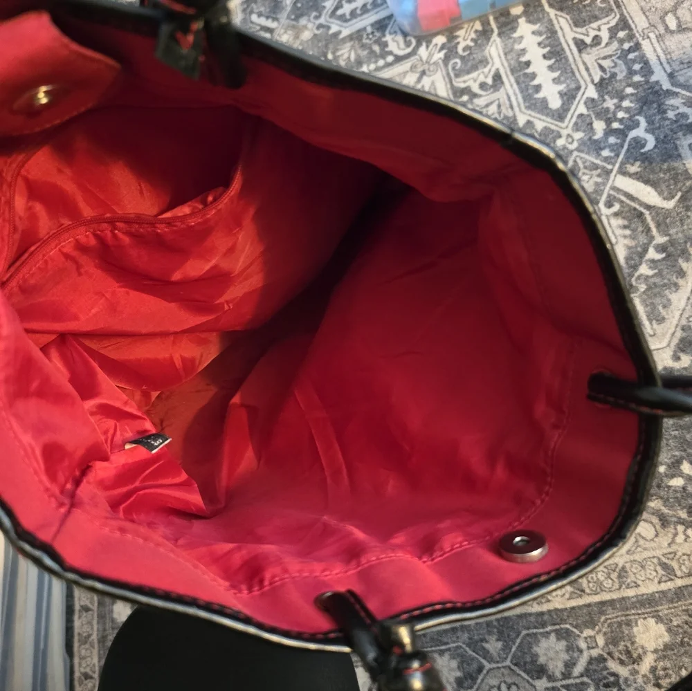 Ed Hardy Y2k Red Tote - Picture 9 of 11